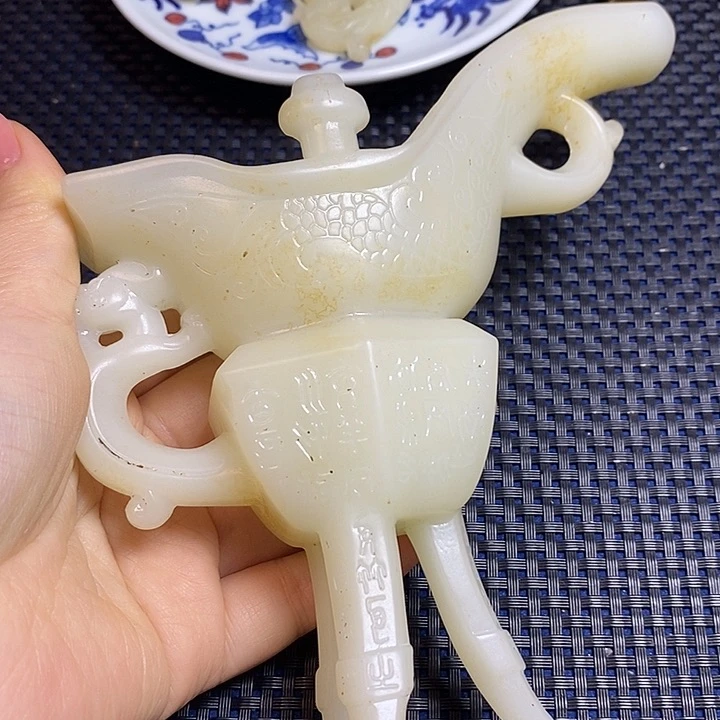 吊坠白玉菩提一一一一一一一一一