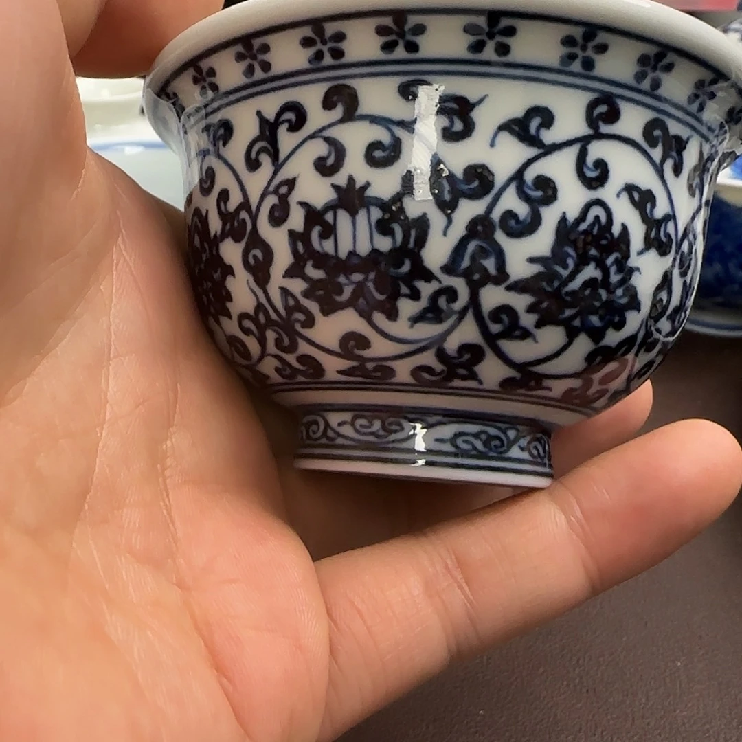 微瑕全手绘景德镇陶瓷