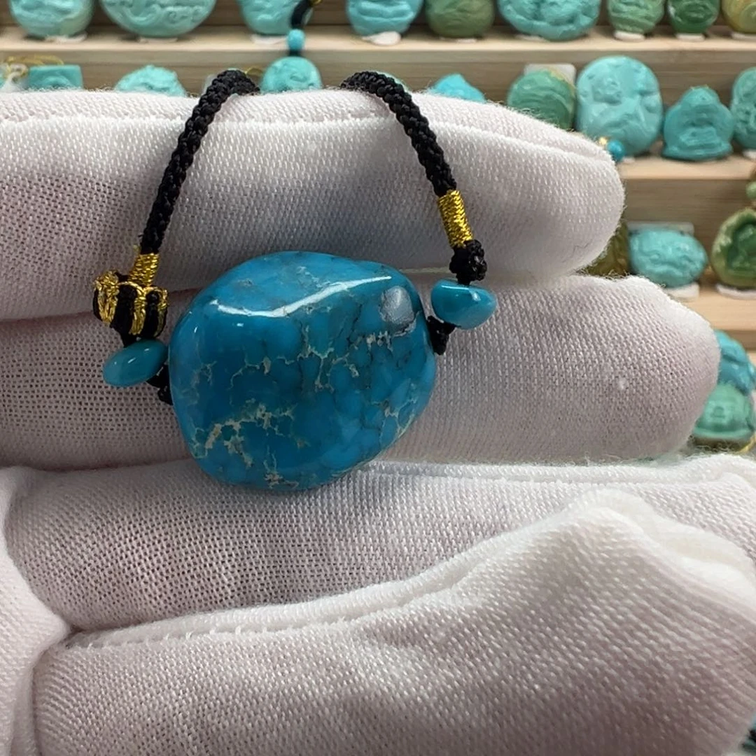 未镶嵌绿松石随形18mm