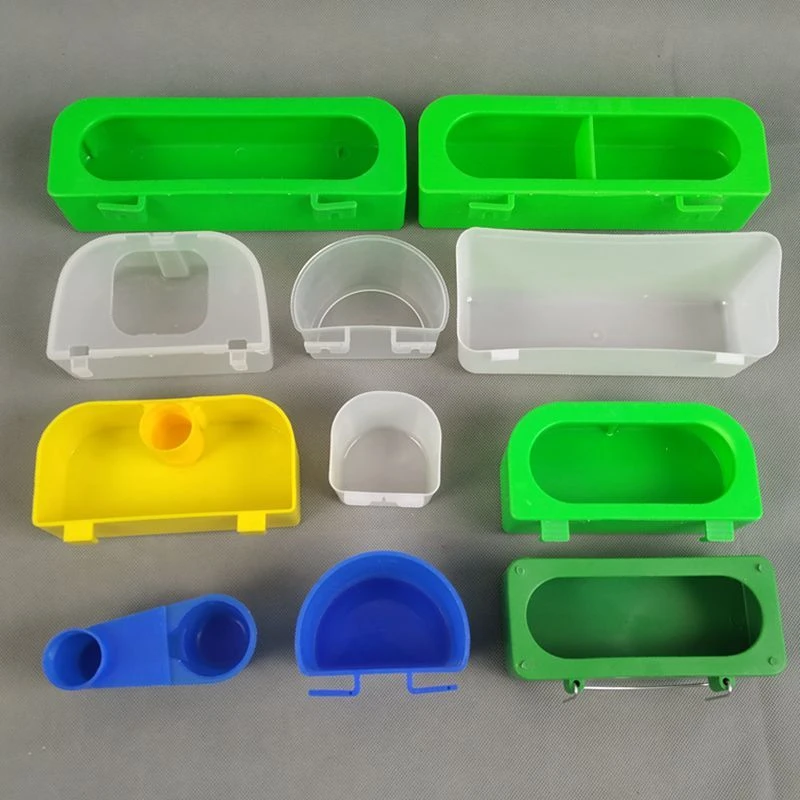 鸽子用品具小鸡马蹄杯鸽子食槽食盒信鸽挂槽塑料芦丁鸡料槽A633