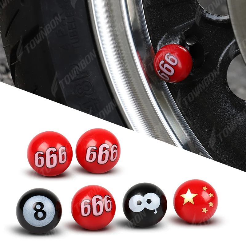 轮胎气门嘴帽汽车摩托车自行车电动车可爱气门芯盖个性装饰改装件