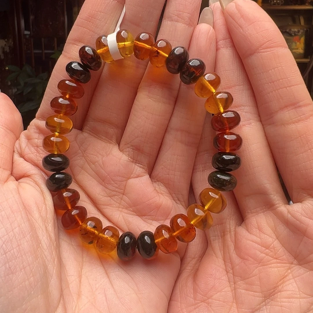 琥珀未镶嵌裸石抚顺琥珀10470九