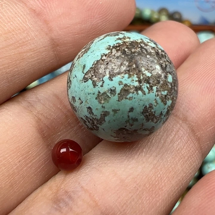 南红玛瑙未镶嵌配饰15.6瑕疵