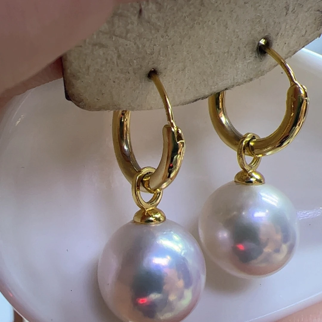 淡水珍珠耳饰未镶嵌