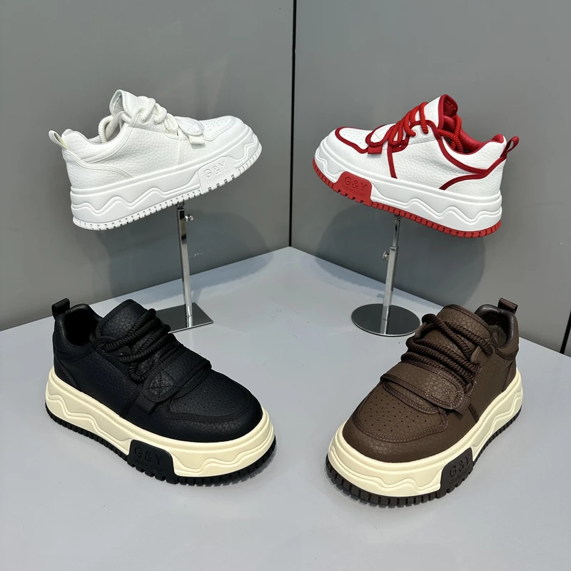 潮牌男士韩版新款个性运动时尚青春休闲日常舒适干净潮流潮鞋