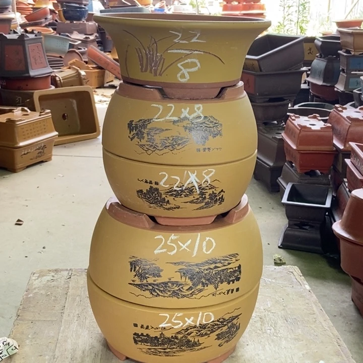 紫砂花盆紫砂紫砂