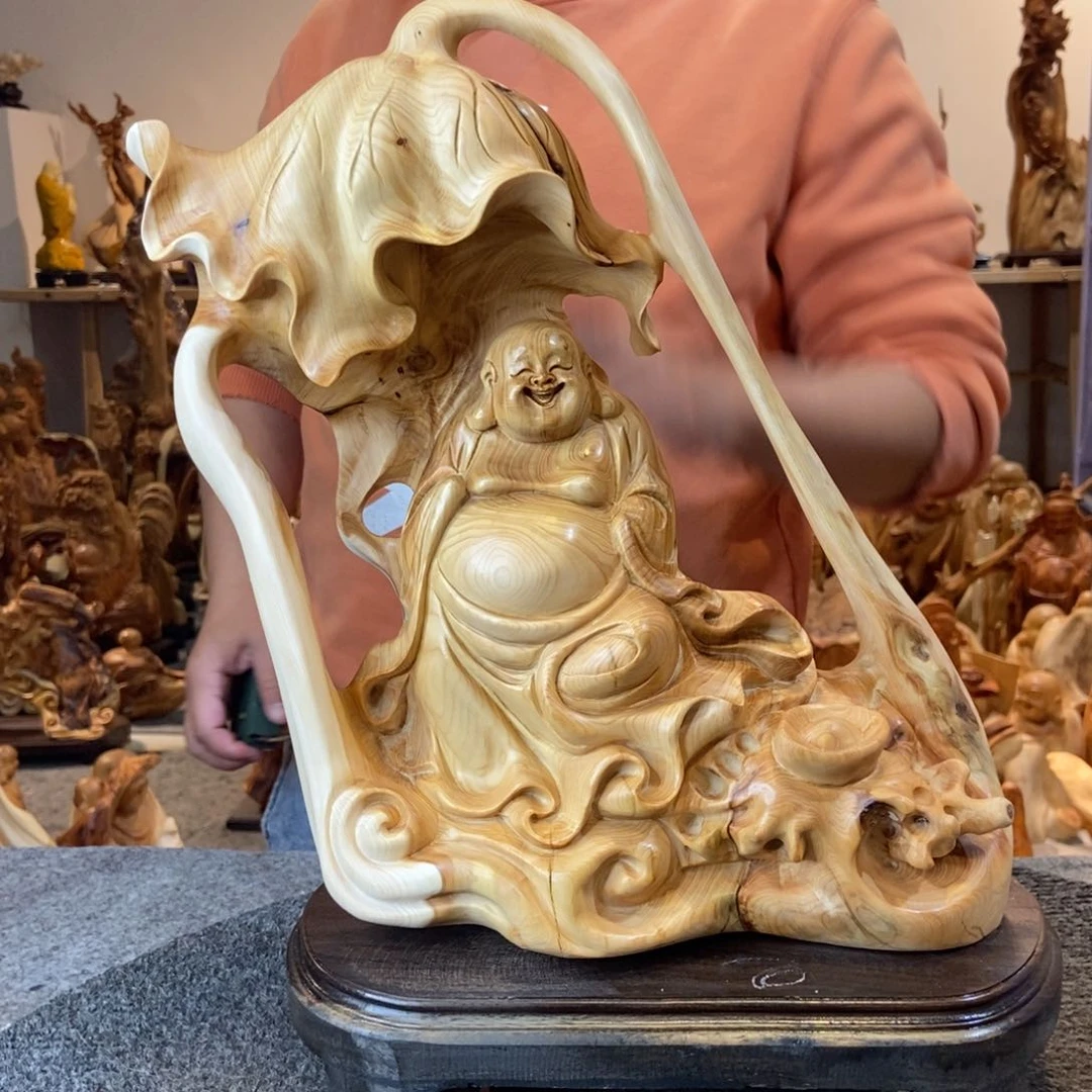 柏木（崖柏）太行崖柏根雕摆件