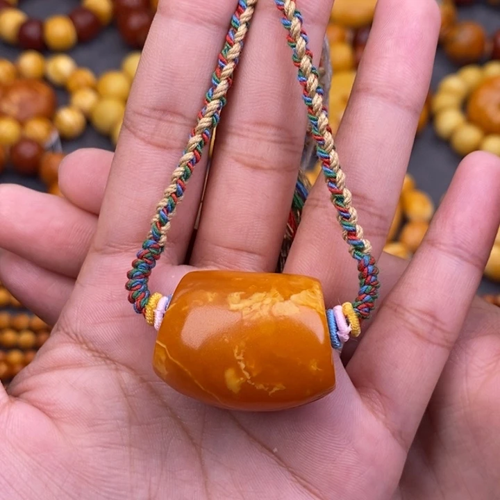 蜜蜡未镶嵌裸石蜜蜡L