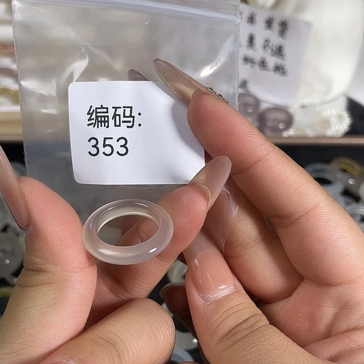 玛瑙/玉髓未镶嵌戒指353港15
