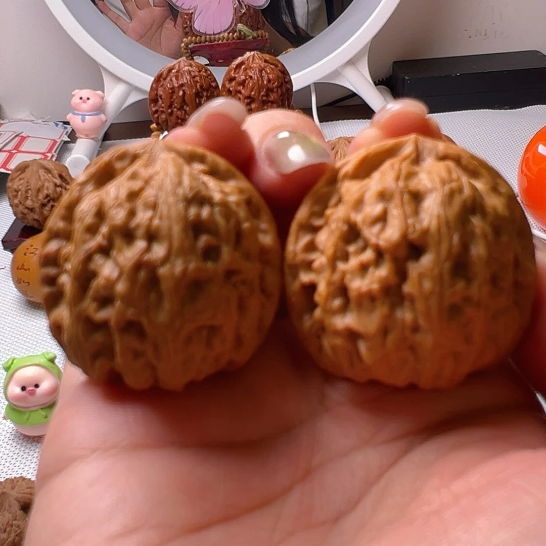 桃核吊坠有修红锦鲤37尺