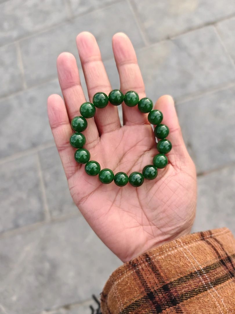 和田玉手串高端奢华款