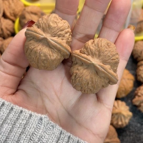 吊坠文玩核桃3元宝