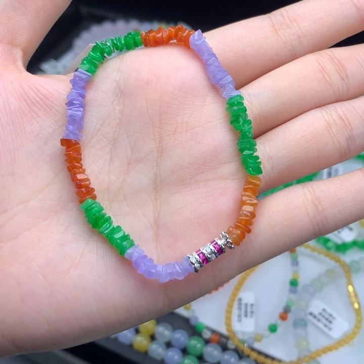 毛衣链未镶嵌翡翠