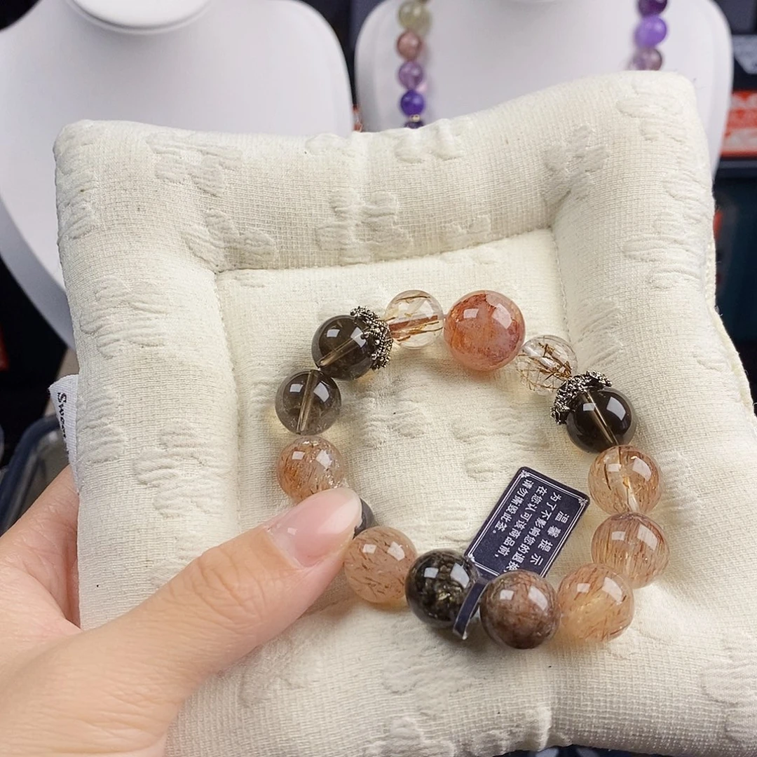 手链水晶银S925镶嵌