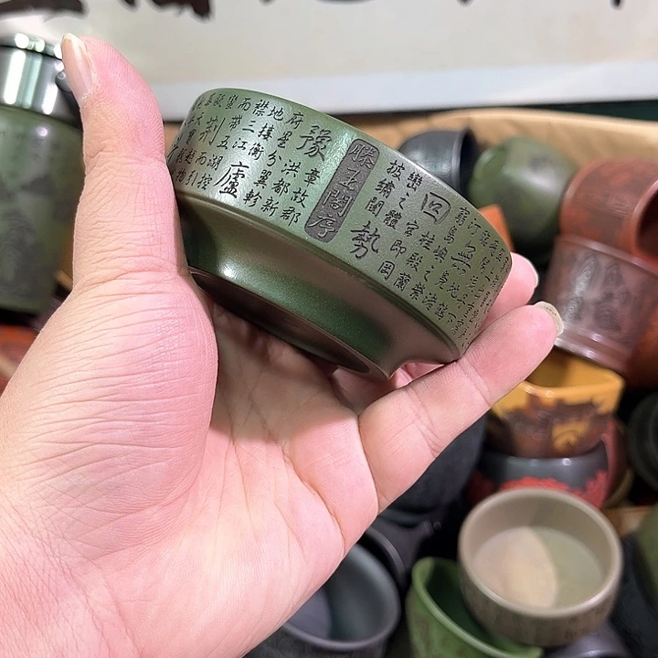 茶杯紫砂全手工紫砂主人杯
