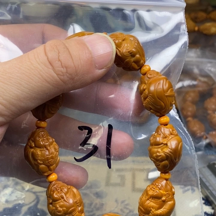 橄榄核手串/手链橄榄核雕工艺手串