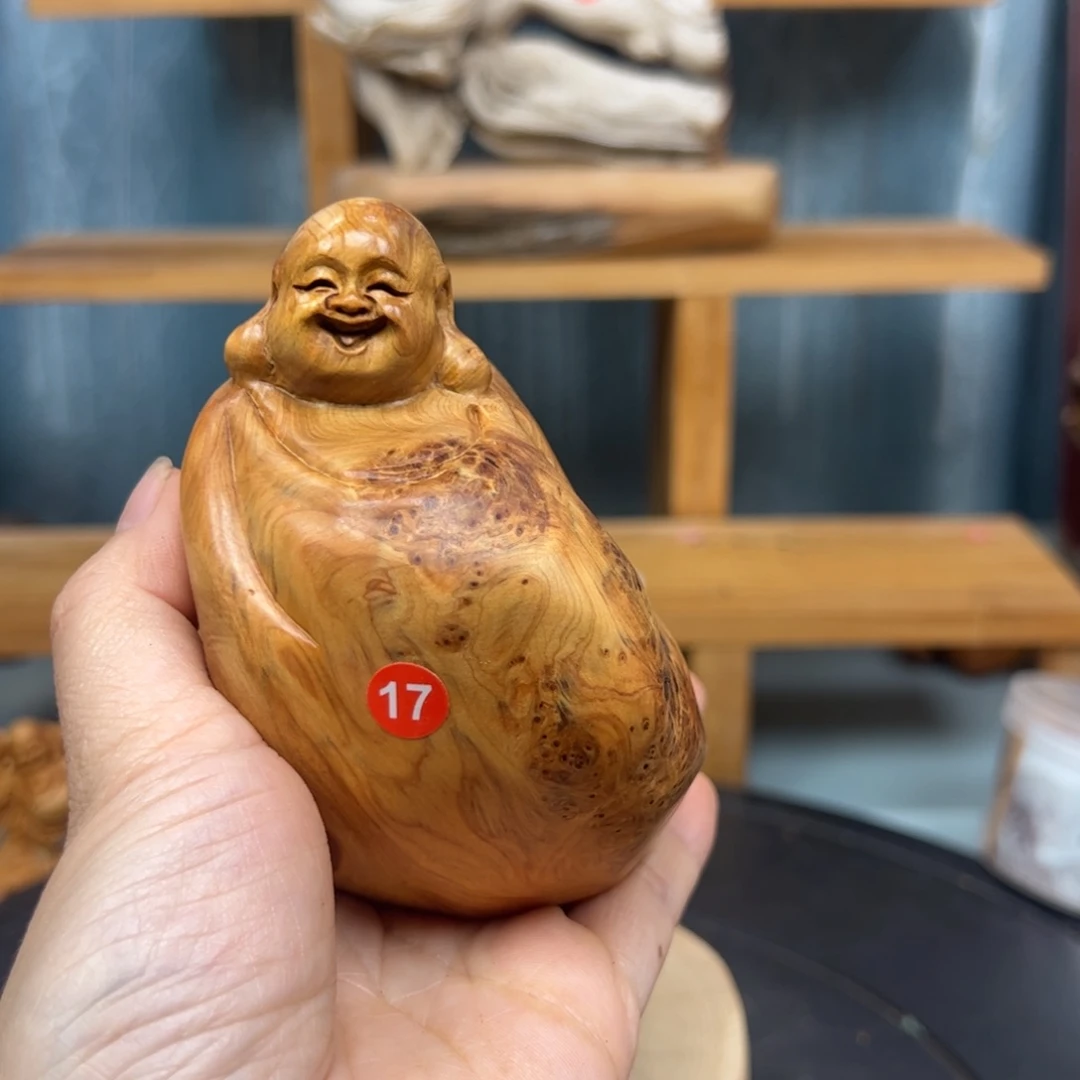 木松*崖柏木摆件手把件