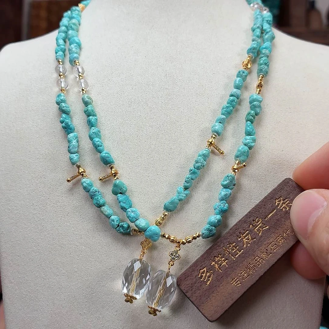 未镶嵌绿松石珠宝奇石