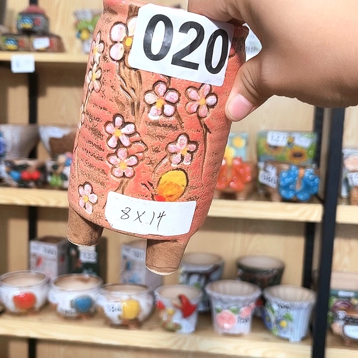 多肉花盆满15包邮