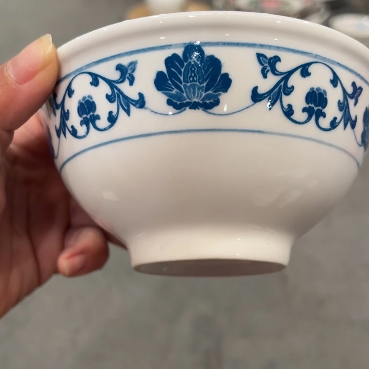 醴陵釉下五彩瓷器J****飞釉下彩12厘米