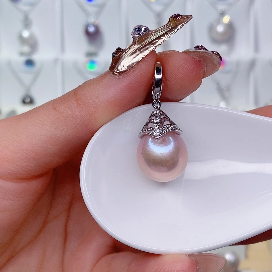 淡水珍珠未镶嵌吊坠(赠链)14➕