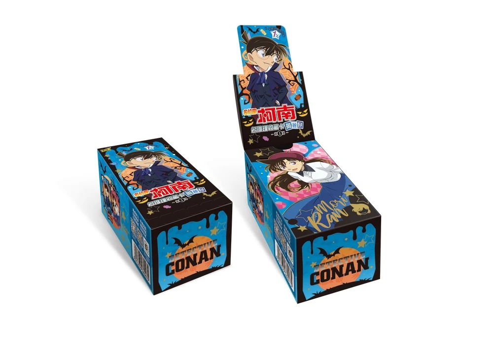 无品牌【平拆/大胃王/叠叠/抓柯南/刺盒】柯南揭秘包第一弹正式卡牌