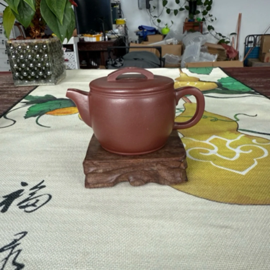 宜兴紫砂壶大口汉瓦手制竹节壶四方壶纯手工井栏壶正宗功夫茶具养