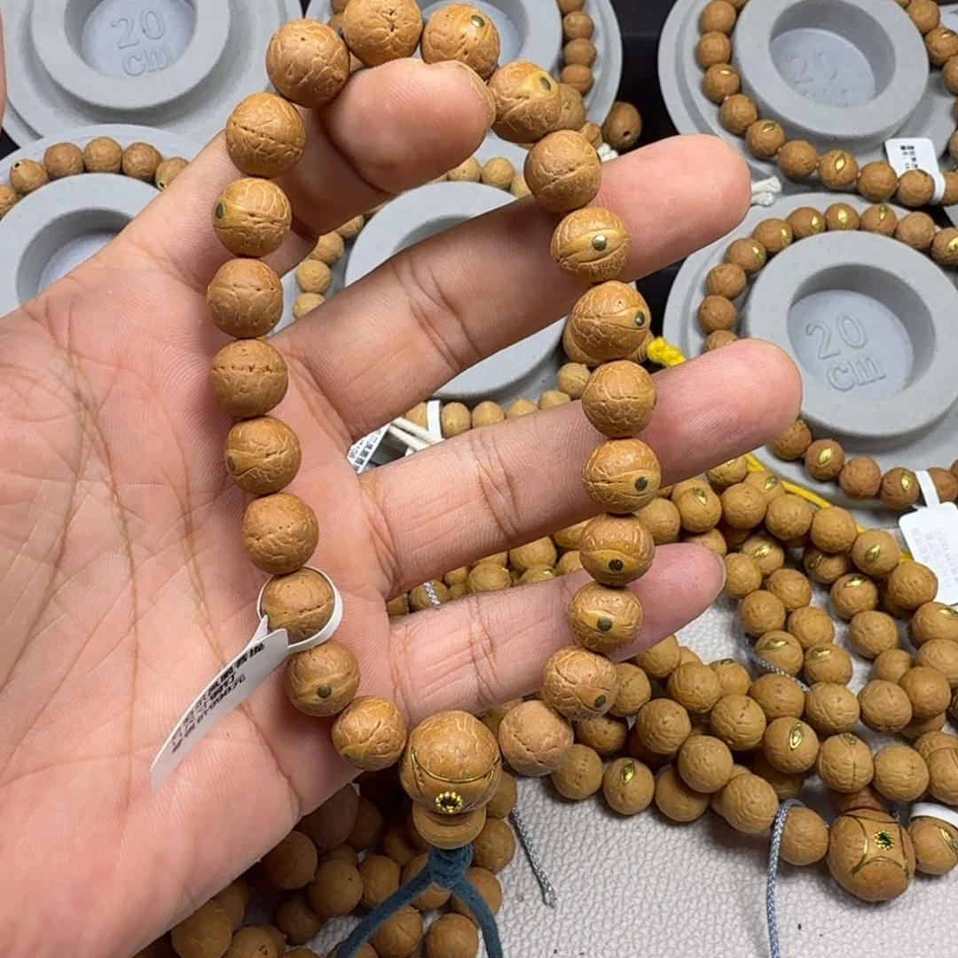 先***森吊坠凤眼菩提11mm凤眼手串铜钉