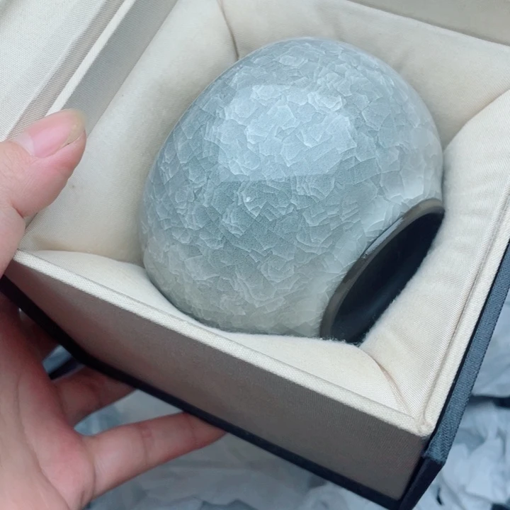 茶盏黑冰禅定配礼盒