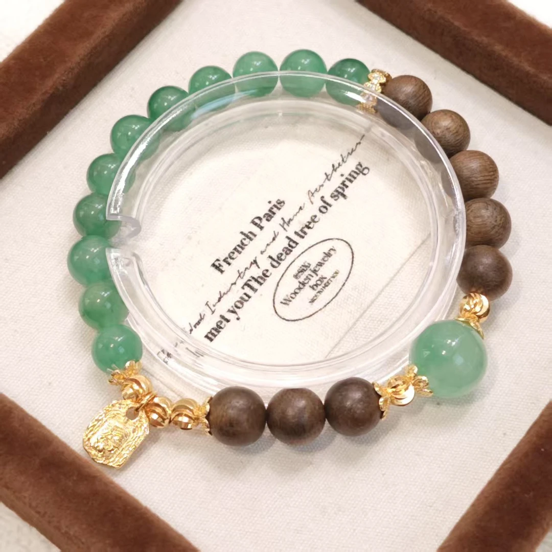 新中式百搭非洲翠串珠多样发货时尚女款手串yw