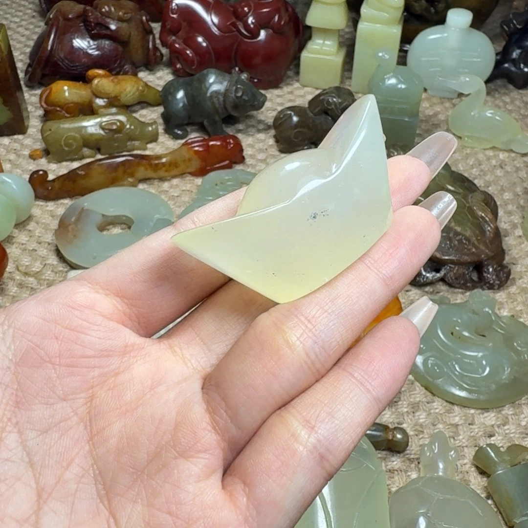 吊坠白玉菩提挂件