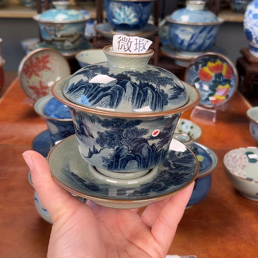 杯盖碗景德镇陶瓷