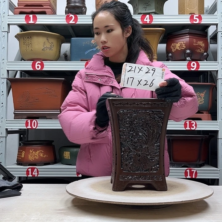 花盆紫砂紫砂花盆