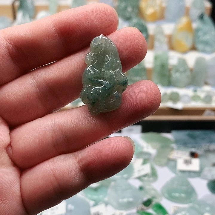 吊坠(不含链)未镶嵌翡翠58狐狸
