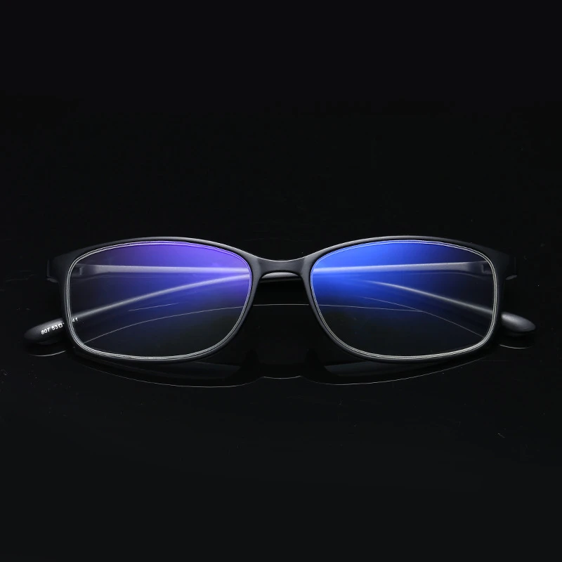 2024年新防蓝光钻石切边老花镜 地摊无框一体时尚高清老花眼镜