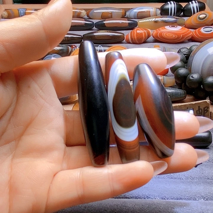 快***康玛瑙/玉髓未镶嵌吊坠(不含链)