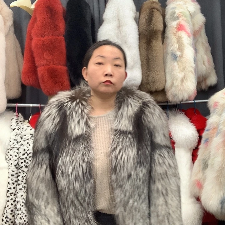 银狐整皮55左右长度