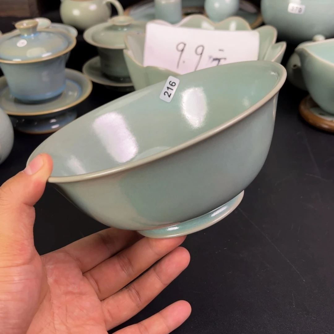 【闪购商品】微瑕大碗手工卷足