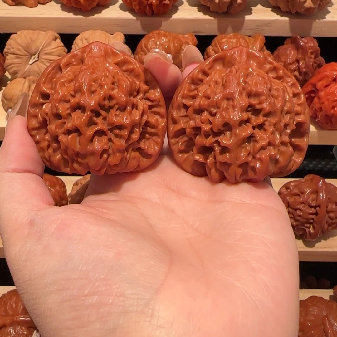 吊坠文玩核桃毕业级官帽52精品2058