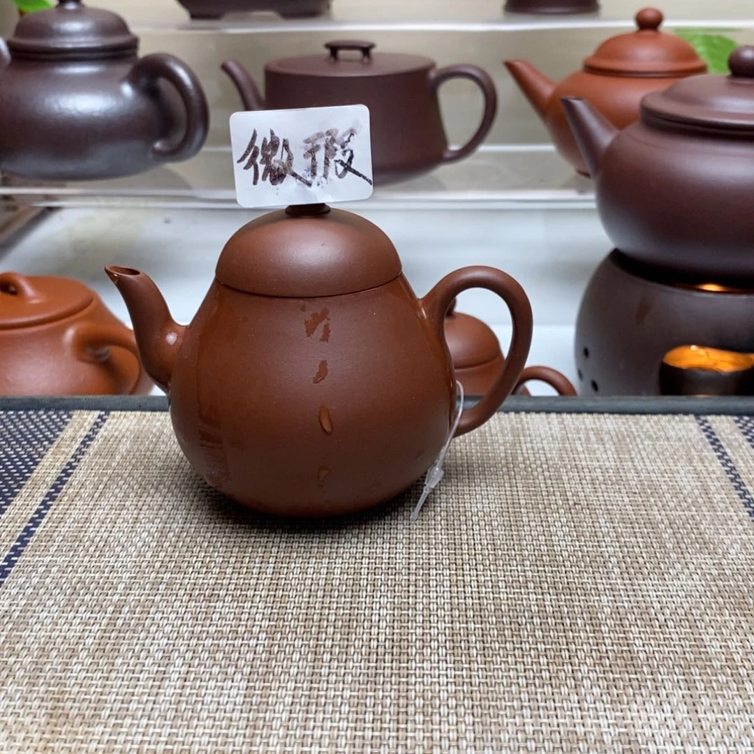 茶壶紫砂零添加红皮龙120毫升