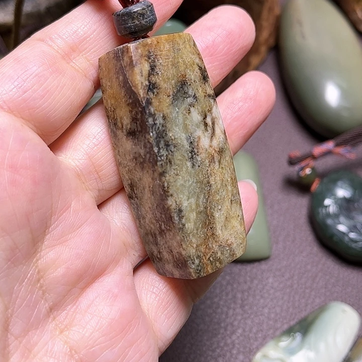 岫岩河磨玉（透闪石质玉）手绳未镶嵌