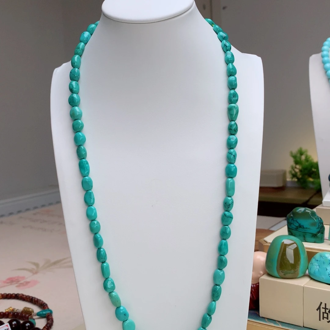 绿松石未镶嵌挂件