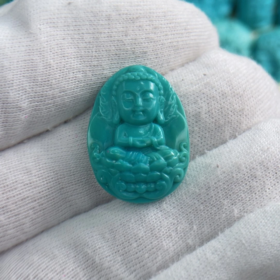 绿松石颈饰合金卡18-24.6-7