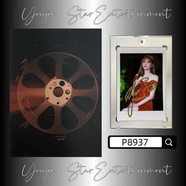 P8937【王心凌】正品拍立得照片 白边边框