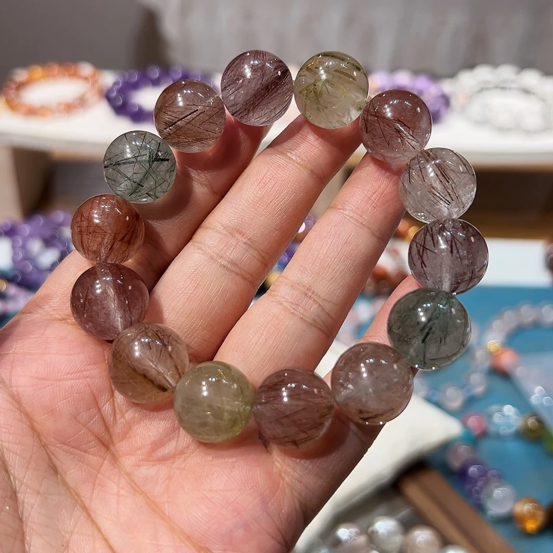 猫****未镶嵌手链水晶拍2个数量