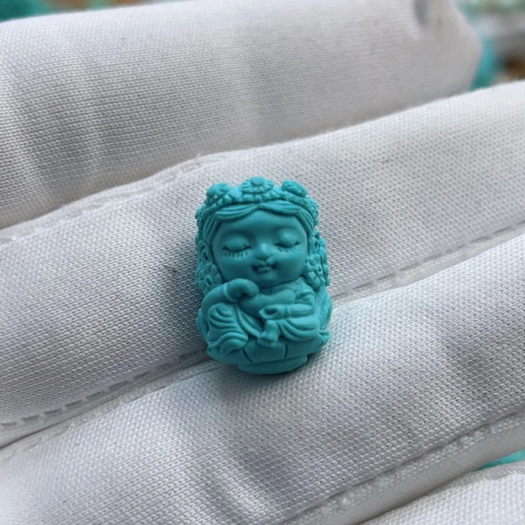 绿松石珠宝奇石未镶嵌