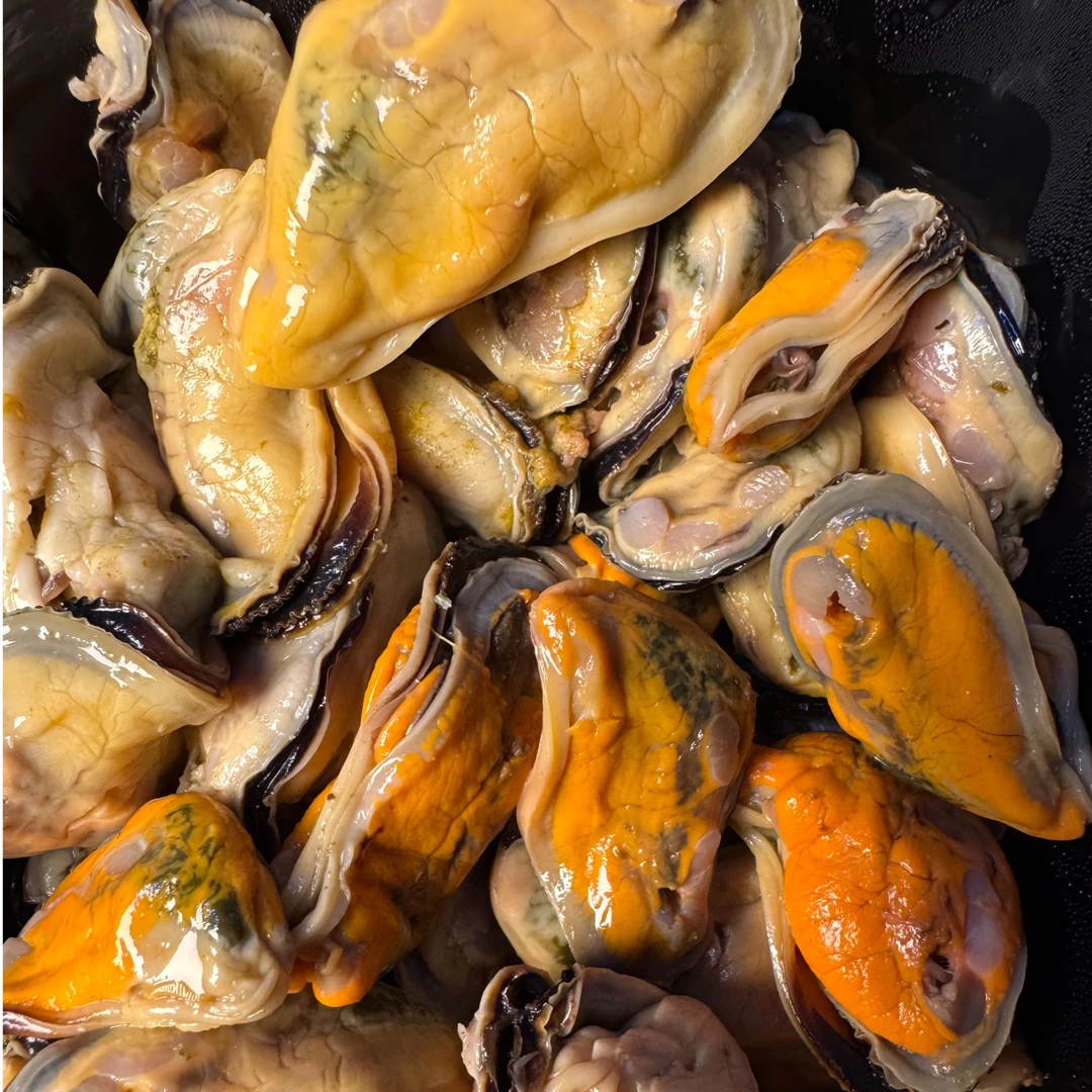 台山6-7斤青口贝现开才有1斤的青口肉冷冻顺丰包邮