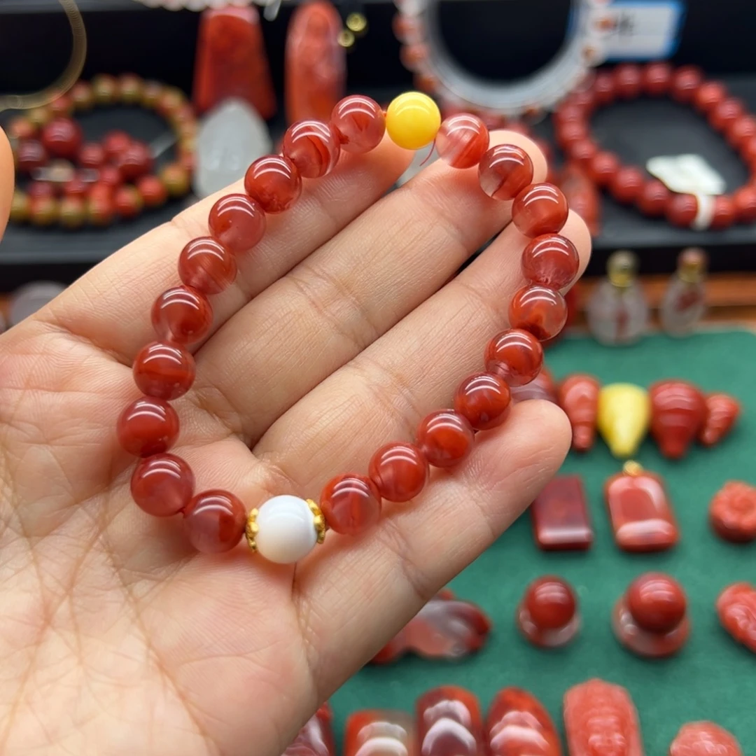 南红玛瑙未镶嵌配饰