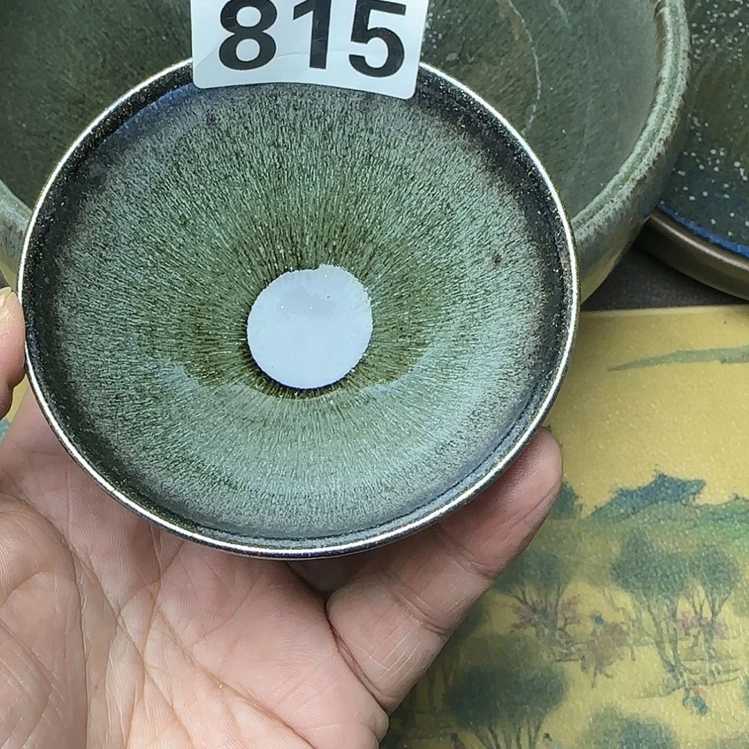 美***的茶盏建盏杯主人杯龙窑柴烧