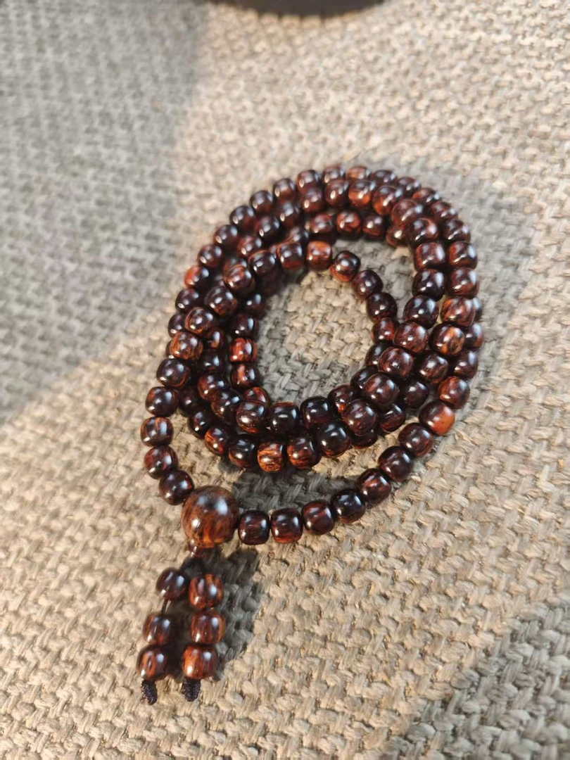 成品木串0.6鼓珠多圈金丝降真香多样性发其一